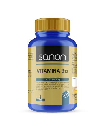 Sanon Vitamina B12 120 C psulas De 500 Mg 120 unit (Lot de 1)