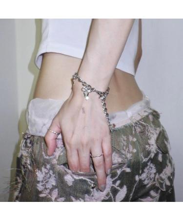 OralGos Fashion Metal Bow Pendant Bracelet - Cute Adjustable Jewelry Gift for Women & Girls - International Shipping Available - Buy Online on GoSupps.com