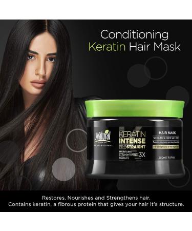 Keratin Repair Hair Mask - Anti-Frizz Moisturizing Treatment for Dry & Damaged Hair - Buy Online on GoSupps.com