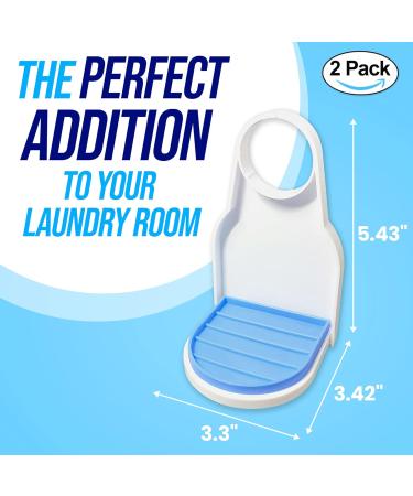 Shop Simplation 2 Pack Laundry Detergent Cup Holder - No Mess Upgraded Drip Tray Perfect Detergent Drip Catcher for International Shipping - Buy Online on GoSupps.com