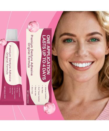 Denture Adhesives Long Lasting Waterproof 28 g Strong Cream Reliable Denture Adhesive For Home Use Daily Personal Hygiene Routine Lifestyle Care For Health Comfort And Old - Buy Online on GoSupps.com