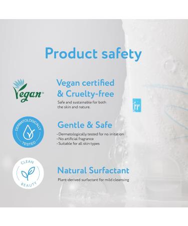 Face Republic Hydro Derma Gentle Cleanser 100ml | Extra Gentle Foam | Ceramide NP Hyaluronic Acid & Panthenol | Vegan Korean Skin Care for Sensitive Skin - Buy Online on GoSupps.com