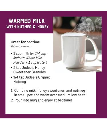 Judee's Organic Nutmeg Powder 4 oz - Non-GMO - Gluten-Free and Keto-Friendly - Great for Spices and Seasonings - Enhance Flavor in Coffee Smoothie or Golden Milk Nutmeg 4 Ounce (Pack of 1) - Buy Online on GoSupps.com