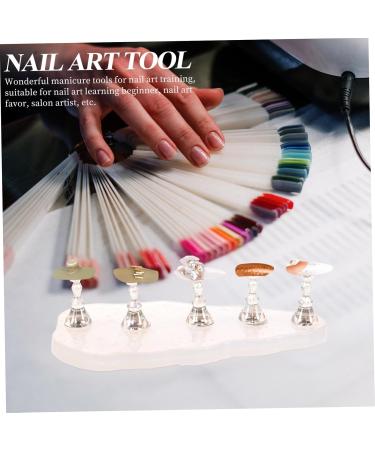 Beatifufu 1 Set Nail Supplies for Beginners Nail Holder Nail Stuff for Acrylic Nails Nail Accessories Nail Stand for Press on Nail Art Kits Nails Supply Nail Stands Nail Set Portable Magnet - Buy Online on GoSupps.com