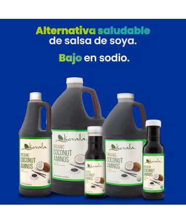 Kevala Organic Coconut Aminos 128 oz (1 Gal) - Buy Online on GoSupps.com