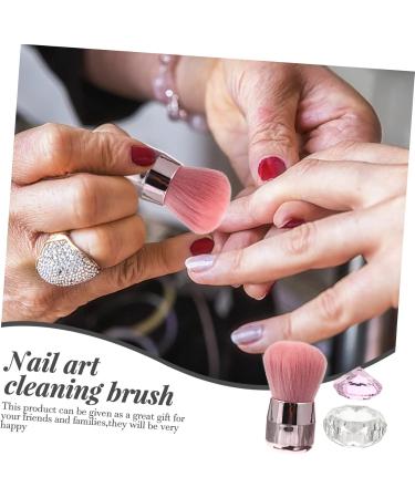 FOMIYES 2 Sets Manicure Cup Manicure Brush Writing Pens Fake Nails Nail Art Cleaning Brush Nail Brush Washing Cup Nail Art Liquid Cup Pen Washing Cup Nail Cup Container Crystal Cup Care - Buy Online on GoSupps.com
