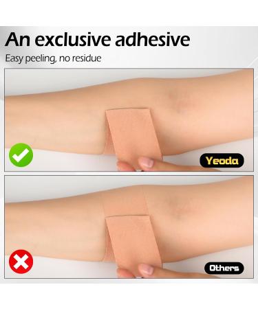 Buy Elastic Kinesiology Athletic Tape - 80 Precut Strips in 4 Rolls | International Shipping Available - Buy Online on GoSupps.com