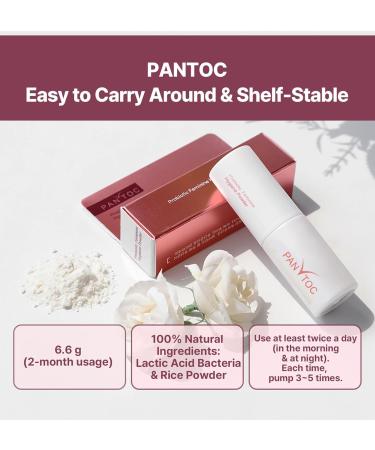 Buy Pantoc Probiotic Feminine Hygiene Powder 6.6g - Best Probiotic Care for Women | Fast International Shipping - Buy Online on GoSupps.com