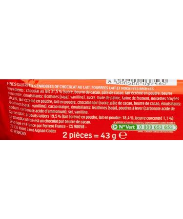 Kinder 1 Box of 30 Bueno Kinder Units with 2 Sticks Each - 43g x 30 - Buy Online on GoSupps.com