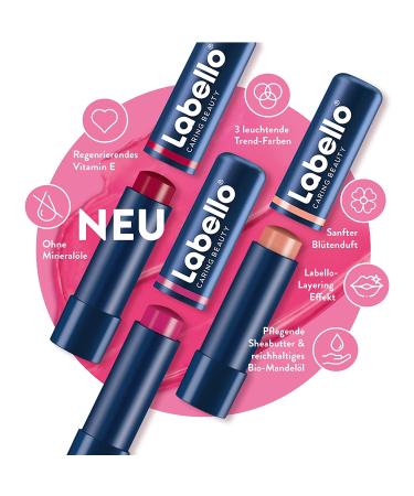 Buy Labello Caring Beauty Nude Lip Balm 4.8g | International Shipping Available - Buy Online on GoSupps.com