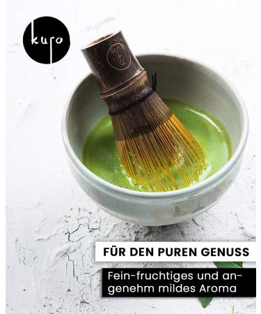 Organic Matcha Powder Minto - Premium Japanese Matcha Tea (100g) | Direct Import from Kuro - Buy Online on GoSupps.com