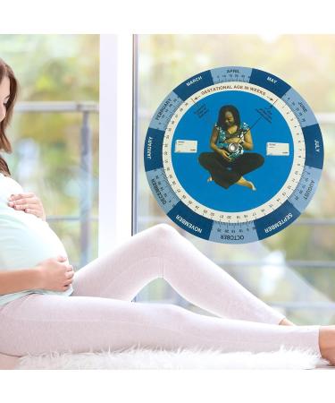 Homeriy 8pcs Pregnancy Wheel | Due Date Calculator for Pregnant Women & Healthcare Providers - International Shipping Available - Buy Online on GoSupps.com