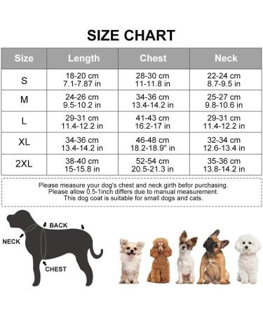 Docio Dog Winter Coat - Padded Jacket for Small Dogs Lightweight & Warm Dark Blue (1 Pack) - Buy Online on GoSupps.com