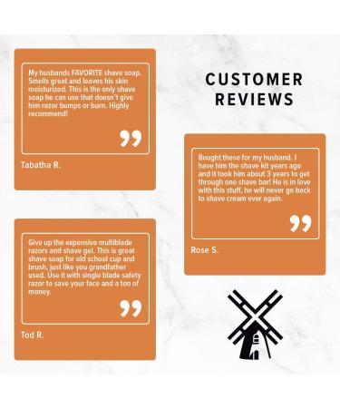 Van Der Hagen Men's Luxury Scented Shave Soap 3-Pack - Fresh Scent 3.5 oz x3 - Buy Online on GoSupps.com