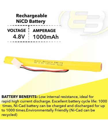 Exell Emergency Lighting Battery for Atlite 24-4008 | Reliable Power Solution for Safety - Buy Online on GoSupps.com