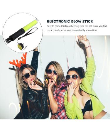  GOOHOCHY Creative Yellow Glow Stick Light Scepter for Parties Traffic Control Reusable Durable Lightweight Safe for Festivals Emergencies - Buy Online on GoSupps.com