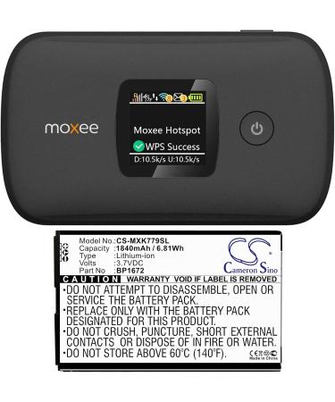 1840mAh Battery Replacement for Moxee K779 & K779HSDG_P - High Quality 3.7V Li-ion Battery - Buy Online on GoSupps.com