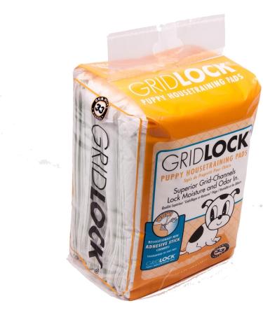 GOGO Gridlock Puppy Pee Pads with Adhesive - 30 Count - Buy Online on GoSupps.com