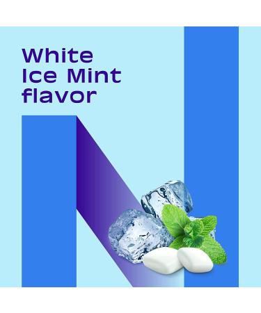 Nicorette 2mg Nicotine Gum - White Ice Mint Flavored, 160 Count | Quit Smoking Aid - Buy Online on GoSupps.com