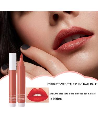 Lip marker - Long-lasting all-day lip color moisturizing and waterproof lip pen for women and girls natural smudge-proof finish for lipstick makeup. - Buy Online on GoSupps.com