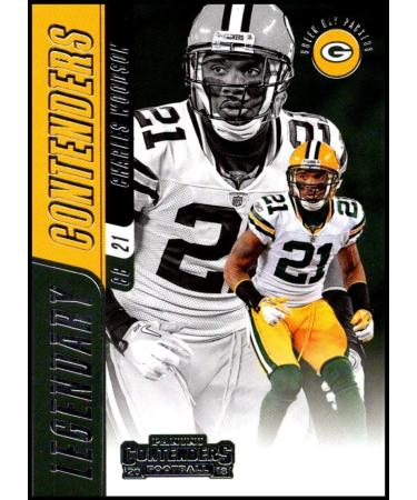 2018 Panini Contenders Legendary Contenders #LC-CW Charles Woodson Green Bay Packers NFL Football Trading Card