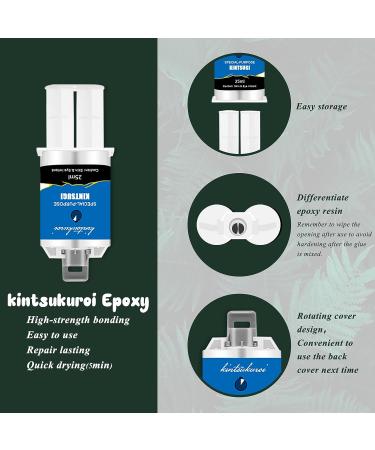 Gold Kintsugi Repair Kit - Japanese Ceramic Repair with Gold Powder Glue - Ideal for Beginners, Restoring Meaningful Pottery - Buy Online on GoSupps.com
