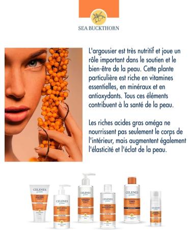 Celenes by Sweden Sea Buckthorn Facial Toner Anti-Pore & Brightening Face Toner 200ml - Vitamin C Niacinamide Face Lotion All Skin Types Including Oily-Combination Paraben-Alcohol Free - Buy Online on GoSupps.com