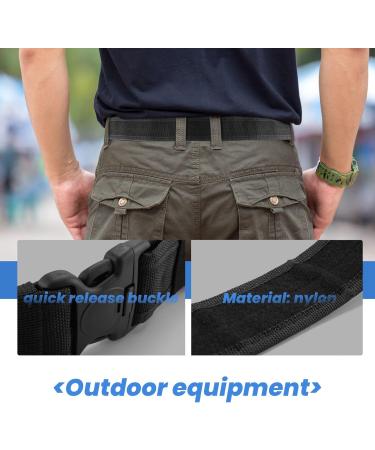 Buy Asinfter Adjustable Security Combat Belt | Heavy-Duty Tactical Gear for Police & International Shipping - Buy Online on GoSupps.com