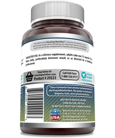Amazing Formulas L-Glutamine 500 Mg Capsules | Amino Acid Supplement | Non-GMO | Gluten Free | Made in USA (2 Pack 120 Count) - Buy Online on GoSupps.com
