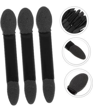 BIUDECO 50pcs Eye Shadow Applicator Professional Blending Dual Sided Eyeshadow Brush Kit Miss Disposable Set Size 2 Black - Buy Online on GoSupps.com