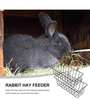 POPETPOP 2Pcs Hanging Hay Racks Decorative Hay Container Guinea Pig Hay Feeder Hay Holder - Buy Online on GoSupps.com