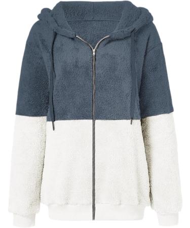 Shop Hanxiulin Women's Fleece Jacket - Plush Long Wool Coat & Elegant Warm Bomber - 5XL - International Shipping Available - Buy Online on GoSupps.com