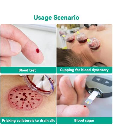 Blood Lance Pen - Stainless Steel Acupuncture Massager for Pain Relief & Blood Testing | International Shipping Available - Buy Online on GoSupps.com