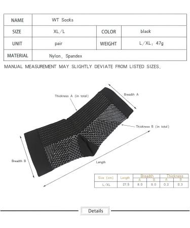 Cimvidi Compression Socks - 5 Pairs of Elastic Half Open Toe Socks for Swelling Plantar Fasciitis & Neuropathic Pain Relief - Buy Online on GoSupps.com