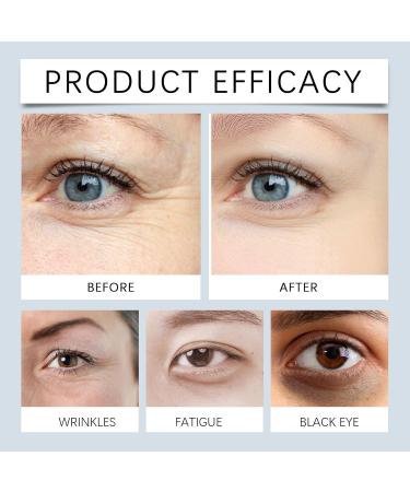  QPJUVC Collagen Bee Venom Wake Up Eye Cream - Anti-aging eye contour serum reduces wrinkles dark circles puffiness and under-eye bags - Firming and tightening under-eye cream - Buy Online on GoSupps.com