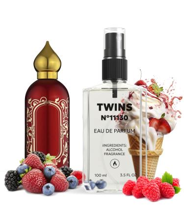 TWINS Impression of Hayati | Unisex Perfume for Women and Men Eau de Parfum | No.11130 | 3.4 Fl Oz / 100 ml ATTAR COLLECTION Hayati Impression