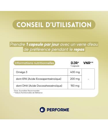 Omega 3 - EPAX Wild Fish Oil - Brain & Heart - 400mg including 200mg EPA +150mg DHA - 30 Capsules - 1 Month of Treatment - Sustainable Peach - My Basics Performe - Buy Online on GoSupps.com