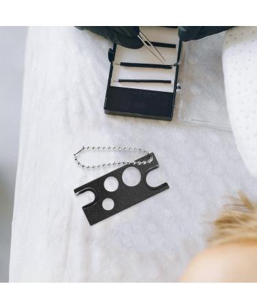 Beaupretty Eyelash Glue Bottle Opener Nozzle Set Eyelash Glue Replacement Caps Eyelash Glue Top Replacement Metal Essential Oil Roller Bottle Opener Key Tool Keychain Accessories Black - Buy Online on GoSupps.com