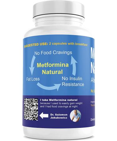Ni una DIETA mas METFORMINA Natural Alternative - Reduce Fat and Stop Sugar Cravings (for Kids and Adults) - Buy Online on GoSupps.com