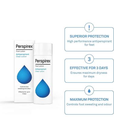 PerspireX Antiperspirant Lotion 100ml for Hands & Feet - Sweat Control Solution - Buy Online on GoSupps.com
