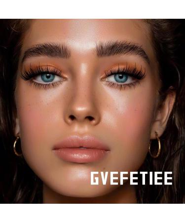 GVEFETIEE Manga Lashes - Natural Wispy Cluster Anime Mink Fluffy False Eyelashes Pack (7 Pairs) - Buy Online on GoSupps.com