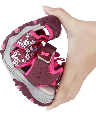 Buwege Children's Waterproof Sport Sandals for Boys & Girls | Outdoor Hiking & Beach Sneakers | Size 28-38 EU | Pink & Red Options - Buy Online on GoSupps.com