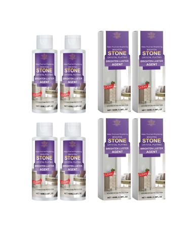 4Pieces 100ml High Efficiency Tile and Floor Cleaner Agent Safe Formulas for Home and Commercial Use