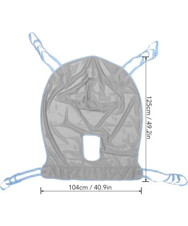 Patient Lifting Sling - 4 Positions Transfer Belt with Hole Design & Directional Handle for Hospitals (M) - International Shipping Available - Buy Online on GoSupps.com