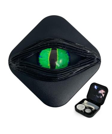 UpaClaire Contact Lens Case Color Contact Lens Removal Kit Green Forest Eye