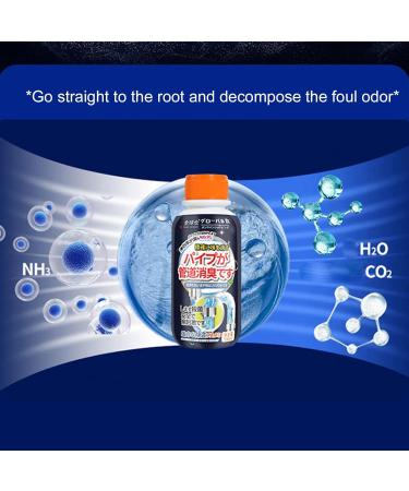 Sink Drain Cleaner - Powerful 100ml Tub Drain Cleaner | Bathroom Sink Drain Cleaner with Pleasant Fragrance for Kitchen Drain Tub Drain - Buy Online on GoSupps.com