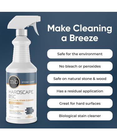 MB Stone Hardscape Multi-Surface Cleaner - Best Outdoor Cleaner for Concrete Brick Stone and More - Buy Online on GoSupps.com