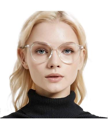 VJK Premium Light Blocking Glasses - Clear Lens Anti Blue for Headache Relief and Better Sleep - Computer Gaming Retro Vision Anti Glare Glasses for Women and Men - Buy Online on GoSupps.com