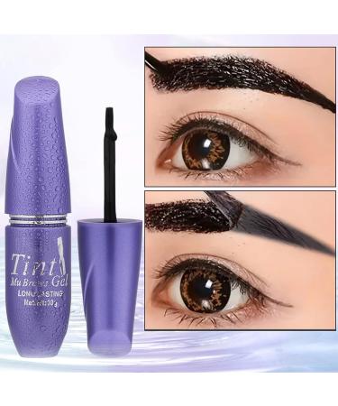  G n rique Eyebrow Gel Tint Peel Off Transfer-Proof Brow Colour Semi Permanent Makeup Waterproof Long-Lasting Formula Smudge Resistant Finish 10 g Tube Ideal for Women 2.5 x 2.5 x 9.6 cm - Buy Online on GoSupps.com