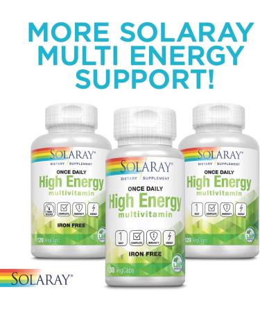 Solaray Twice Daily 120 Capsules - Iron Free | Shop Now - Buy Online on GoSupps.com
